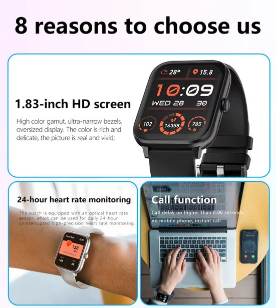 Smartivo™ Daily Health & Fitness Smartwatch